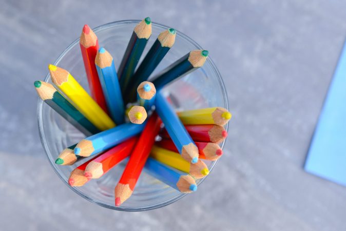 pencils-in-clear-glass-container-1699772
